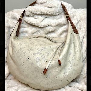 Louis Vuitton Perforated Suede Onatah GM Hobo Bag